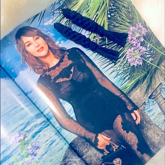 🆓w/$👋🏻Made Macrame 4ply Round Landyard Earrings - Picture 7 of 16